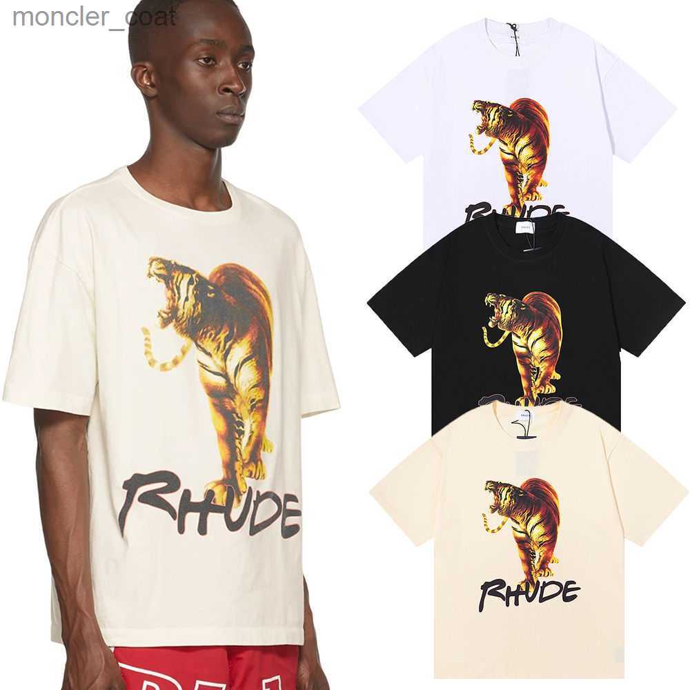 Men's T-shirts Niche Fashion Rhud Tiger High-definition Printed Loose Casual Pure Cotton Short Sleeved T-shirt for Both Men and Women, Black 5026
Men's T-shirts Niche Fashion Rhud Tiger High-definition Printed Loose Casual Pure Cotton Short Sleeved T-shirt for Both Men and Women, Black 5026