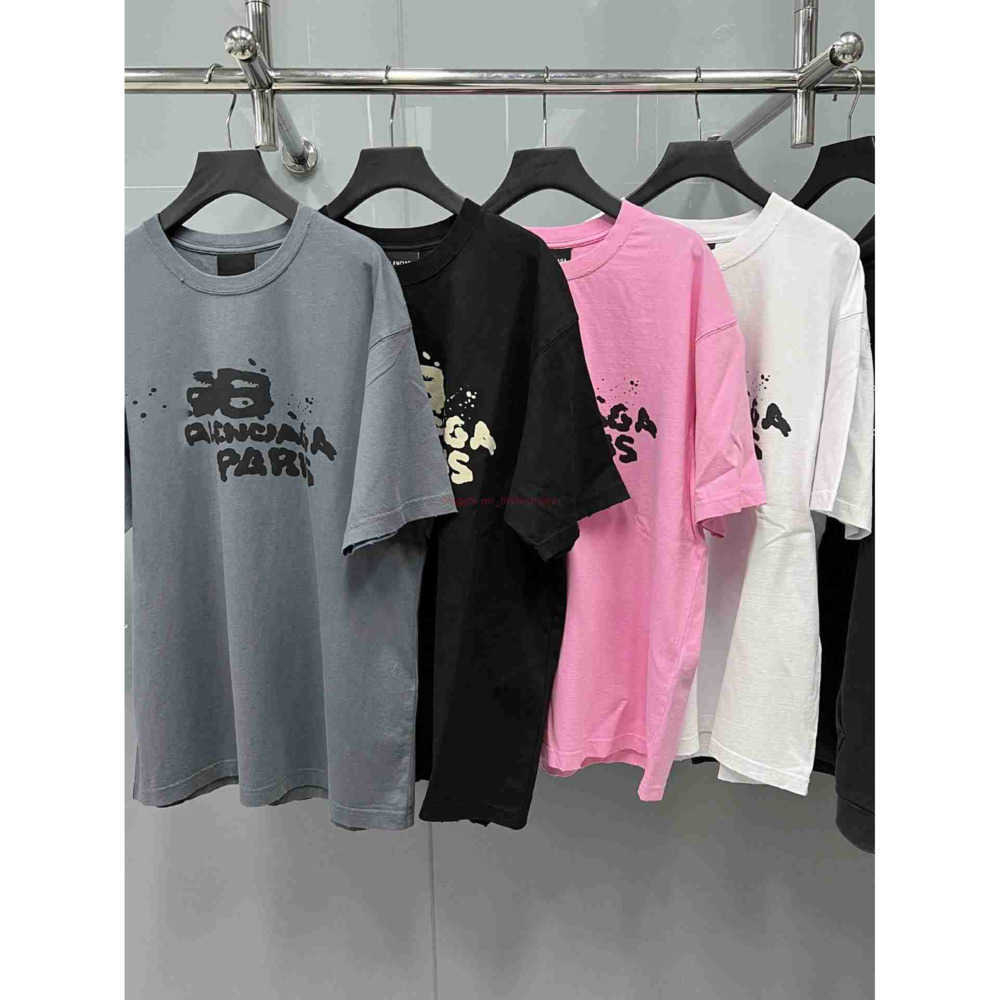 Designer Fashion Clothing French Paris BB Luxury TShirt Tees b Family High Edition Paris Bb Handpainted Graffiti Loose Short Sleeve Tshirt Unisex Casual tops, White
Designer Fashion Clothing French Paris BB Luxury TShirt Tees b Family High Edition Paris Bb Handpainted Graffiti Loose Short Sleeve Tshirt Unisex Casual tops, White