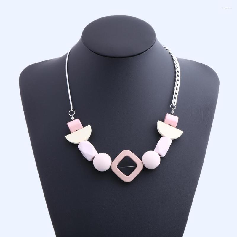 Pendant Necklaces Vintage Cute Acrylic Geometric Pendants For Women Wood Beads Romantic Maxi Necklace Fashion Jewelry Collar Gift
Pendant Necklaces Vintage Cute Acrylic Geometric Pendants For Women Wood Beads Romantic Maxi Necklace Fashion Jewelry Collar Gift
