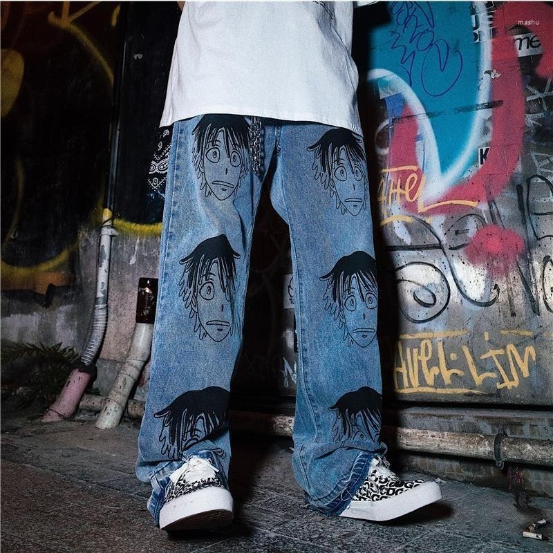 Men' Jeans Men' Cartoon Anime Graffiti Harajuku Loose Y2K Clothing 2023 Hip Hop Straight Wide Retro, Sky blue
Men' Jeans Men' Cartoon Anime Graffiti Harajuku Loose Y2K Clothing 2023 Hip Hop Straight Wide Retro, Sky blue