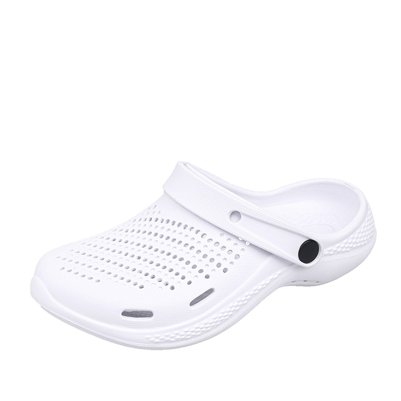 Sandals beach side slippers platform new nurse baotou hole shoes summer non slip ladies beach sandals HA071-7, White
Sandals beach side slippers platform new nurse baotou hole shoes summer non slip ladies beach sandals HA071-7, White
