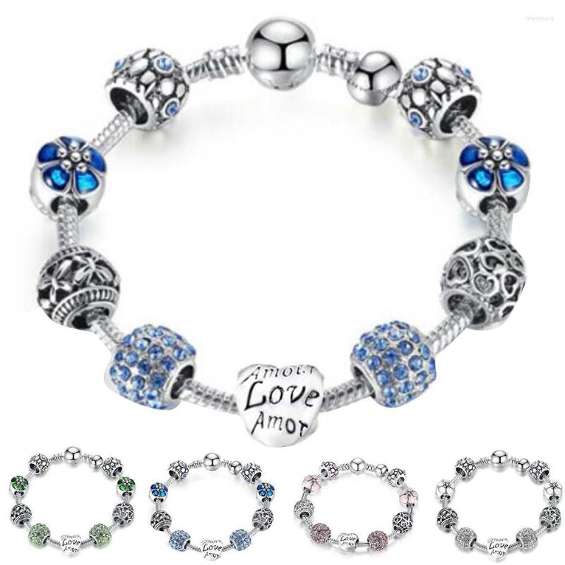 Strand Flowers Rhinestone Beads DIY Bead Jewelry Fit Original Charms Bracelet Trinket Wedding For Women Gifts
Strand Flowers Rhinestone Beads DIY Bead Jewelry Fit Original Charms Bracelet Trinket Wedding For Women Gifts