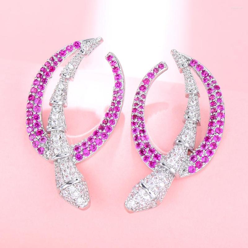 Dangle Earrings Soramoore Romantic Gorgeous Snake Full CZ Charms Women Girl Birthday Gift Bridal Wedding Party Show 2023
Dangle Earrings Soramoore Romantic Gorgeous Snake Full CZ Charms Women Girl Birthday Gift Bridal Wedding Party Show 2023
