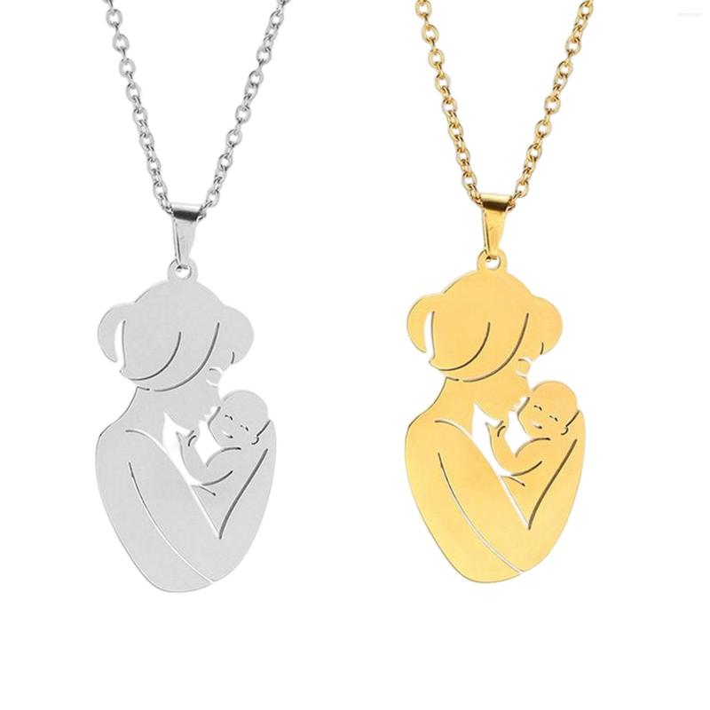 Pendant Necklaces Mom And Baby Shape Necklace Women Statement Chain Delicate Trendy Jewelry For Daily Wearing Birthday Anniversary
Pendant Necklaces Mom And Baby Shape Necklace Women Statement Chain Delicate Trendy Jewelry For Daily Wearing Birthday Anniversary