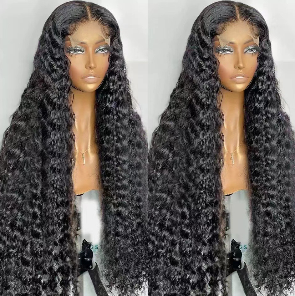 The latest 32-inch lace wig for women big wavy body wavy human hair wigs a variety of styles to choose from support customization