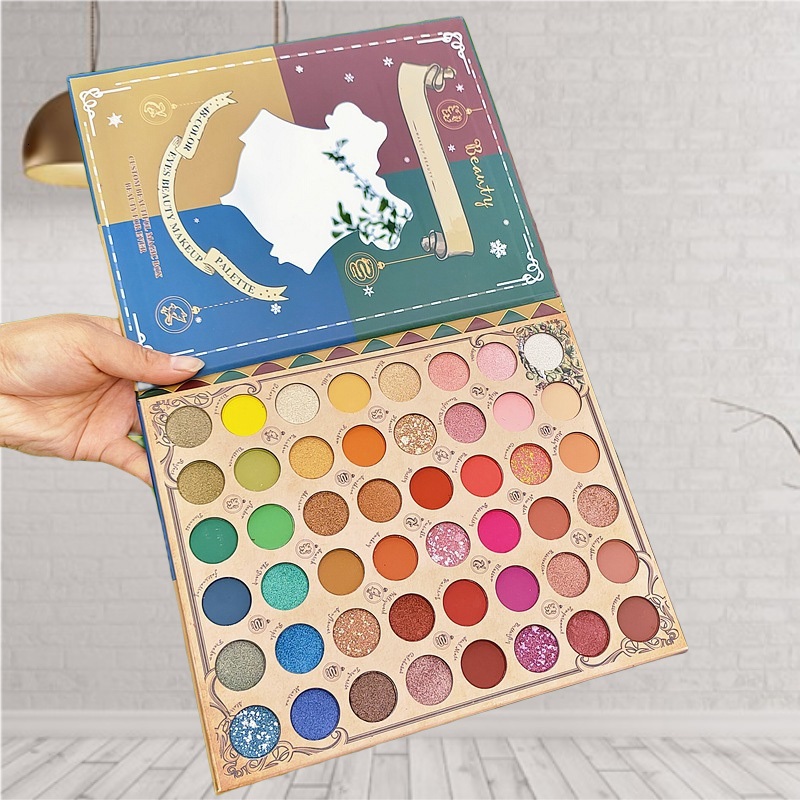 High Pigment Eyeshadow Palette Colorful 48 Shades Waterproof Long-lasting Matte & Shimmer Eye Shadow Makeup Pallet Bright Colors, Multi
High Pigment Eyeshadow Palette Colorful 48 Shades Waterproof Long-lasting Matte & Shimmer Eye Shadow Makeup Pallet Bright Colors, Multi