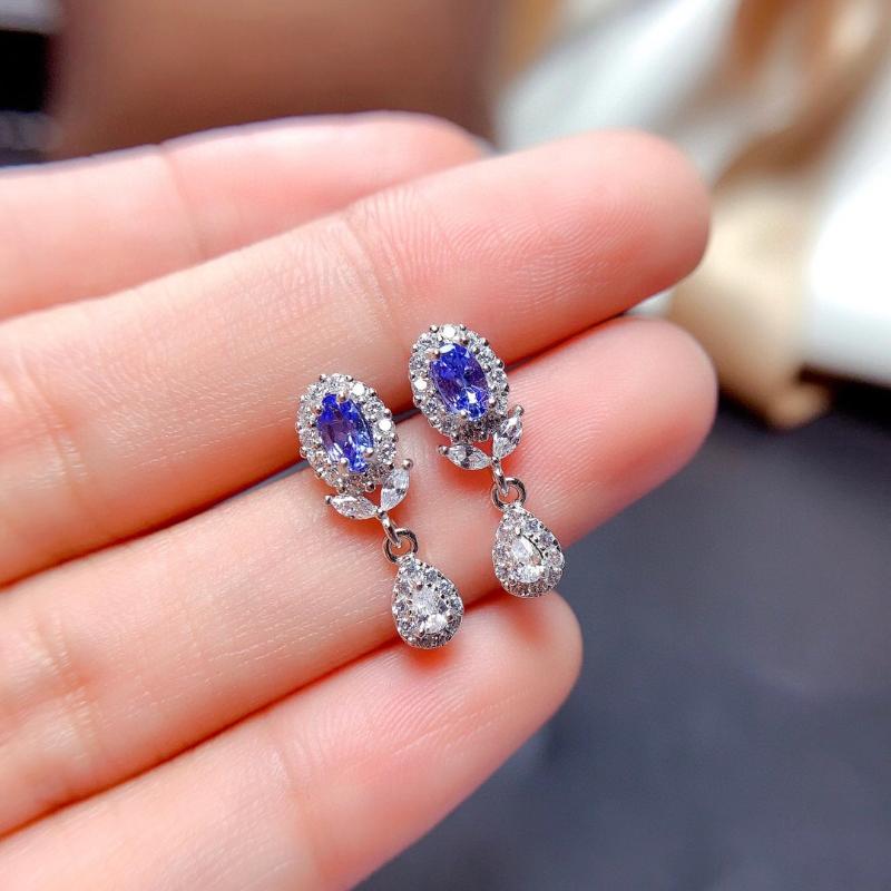 Dangle Earrings & Chandelier MeiBaPJ Natural Tanzanite Gemstone Luxurious Drop For Women 925 Sterling Silver Fine Wedding JewelryDangle
Dangle Earrings & Chandelier MeiBaPJ Natural Tanzanite Gemstone Luxurious Drop For Women 925 Sterling Silver Fine Wedding JewelryDangle