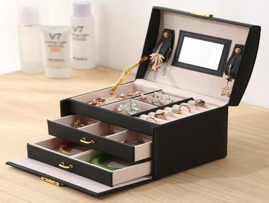 Jewelry Pouches Bags Princessstyle Box Leather Cosmetic Jewel Case Upscale Organizer Birthday Gift Wedding8712575
Jewelry Pouches Bags Princessstyle Box Leather Cosmetic Jewel Case Upscale Organizer Birthday Gift Wedding8712575