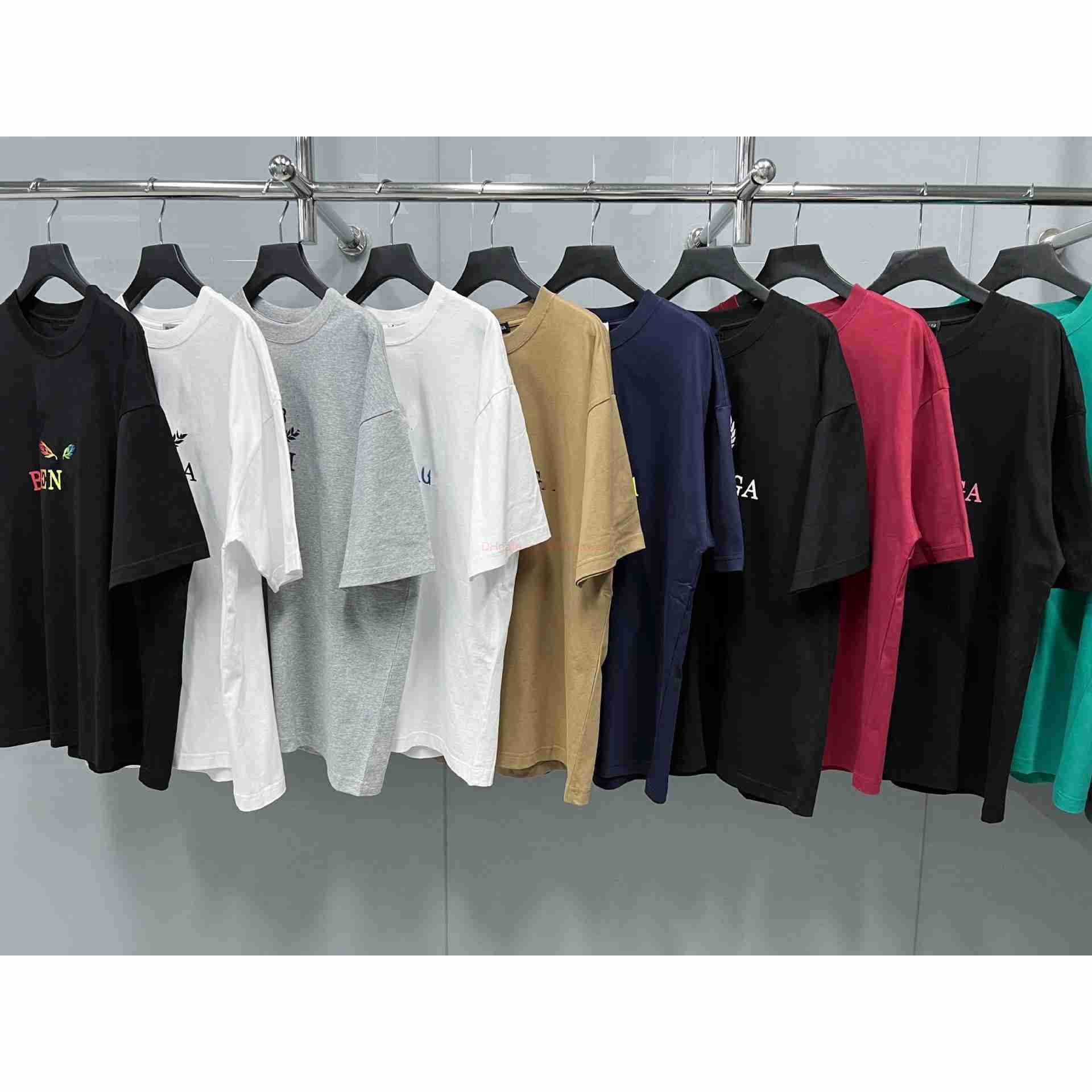 Designer Fashion Clothing French Paris BB Luxury TShirt Tees b Family High Edition Paris Classic Wheat Ear Short Sleeve Loose Short Sleeve Tshirt Unisex Casual cotto, Black rainbow embroidery
Designer Fashion Clothing French Paris BB Luxury TShirt Tees b Family High Edition Paris Classic Wheat Ear Short Sleeve Loose Short Sleeve Tshirt Unisex Casual cotto, Black rainbow embroidery
