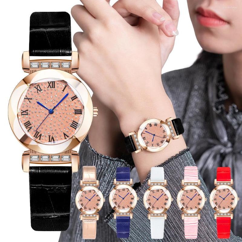 Wristwatches Fashion Women Luxury Watches Students Leather Little Dress Quartz Watch For Girls Relogio Feminino Ladies Clock, Black
Wristwatches Fashion Women Luxury Watches Students Leather Little Dress Quartz Watch For Girls Relogio Feminino Ladies Clock, Black