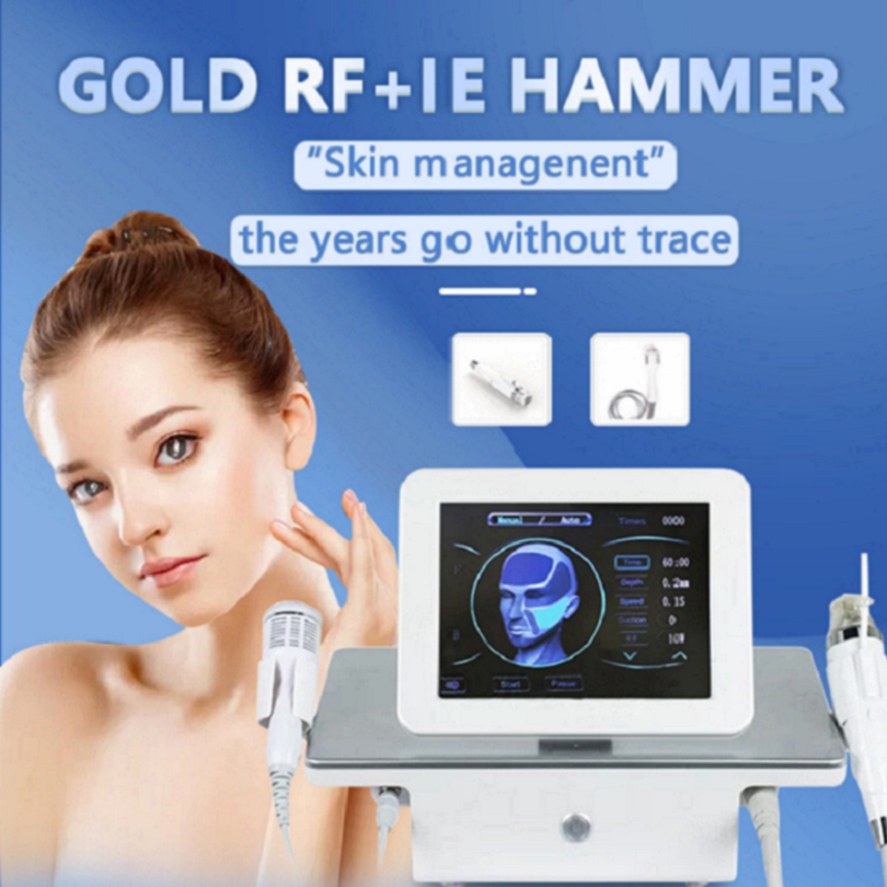 Multi-Functional Beauty Equipment 2 in 1 fractional machine Radio Frequency Microneedling with cool hammer High Effective Microneedle RF Gold Microneedling
Multi-Functional Beauty Equipment 2 in 1 fractional machine Radio Frequency Microneedling with cool hammer High Effective Microneedle RF Gold Microneedling
