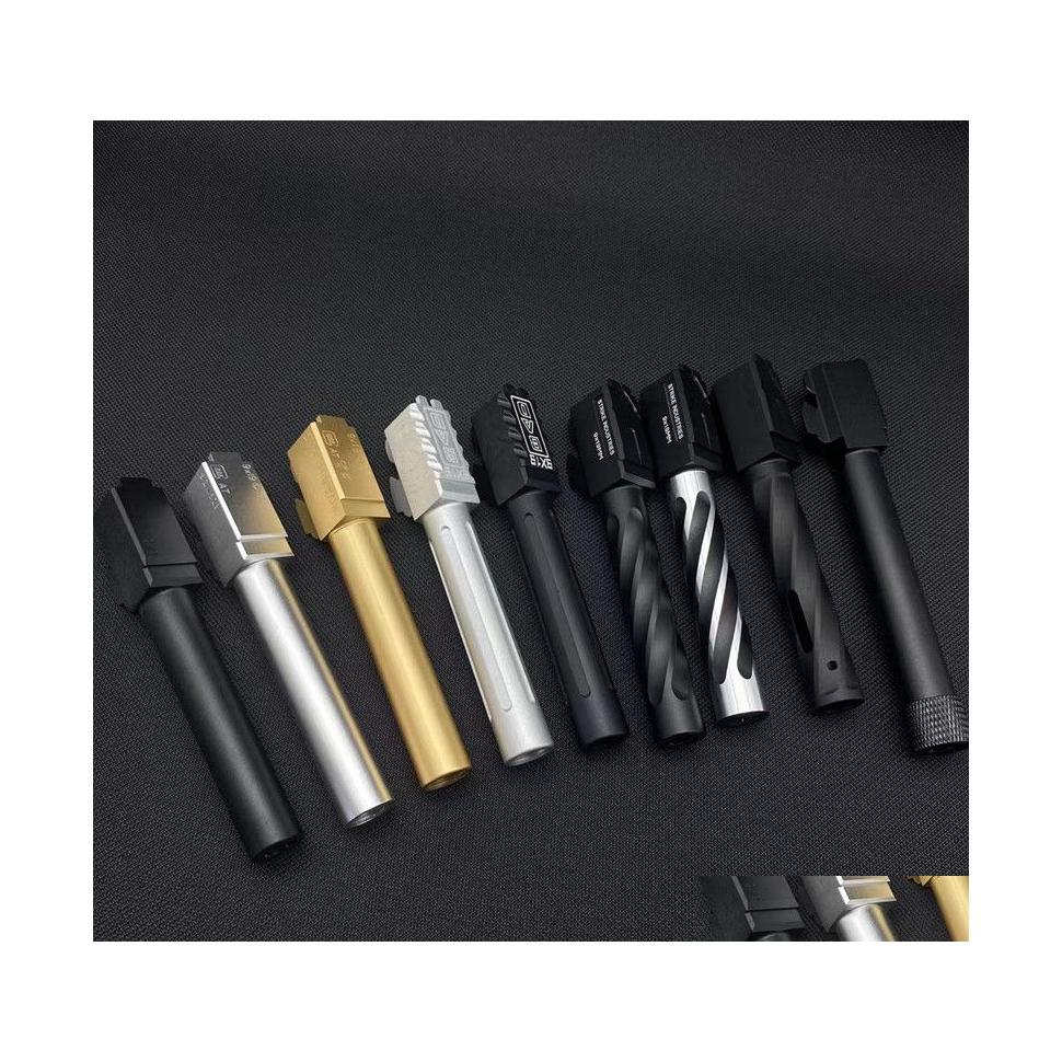Tactical Accessories Kublai P1 P3 Si Sai Metal Decoration Outer Barrel Tube Type For G17 G34 G19 Drop Delivery Sports Outdoors Huntin Dhnit
Tactical Accessories Kublai P1 P3 Si Sai Metal Decoration Outer Barrel Tube Type For G17 G34 G19 Drop Delivery Sports Outdoors Huntin Dhnit