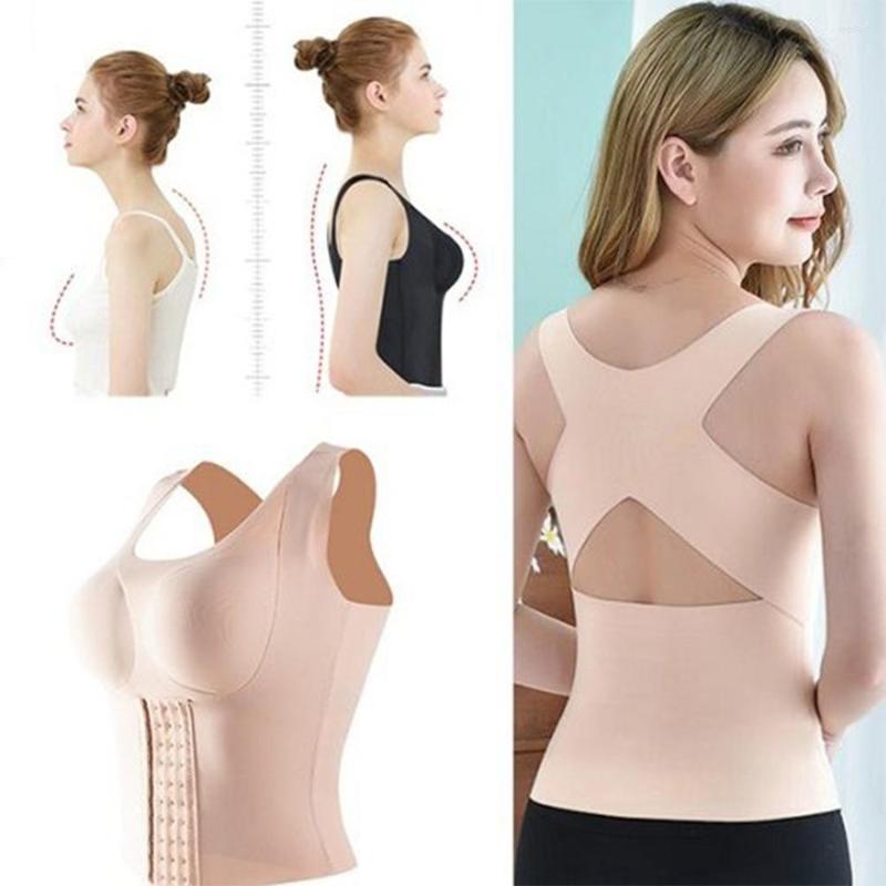 Women's Shapers 3-in-1 Waist Buttoned Bra Shapewear Posture Corrector Women Trainer Sport Yoga Underwear Slimming Cross Back, Beige
Women's Shapers 3-in-1 Waist Buttoned Bra Shapewear Posture Corrector Women Trainer Sport Yoga Underwear Slimming Cross Back, Beige