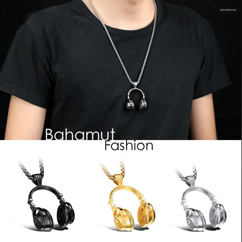 Chains Earphone Pendant Necklace Male Jewelry On The Neck Stainless Steel Headset Rock Instrument Hip Hop Punk Chain
Chains Earphone Pendant Necklace Male Jewelry On The Neck Stainless Steel Headset Rock Instrument Hip Hop Punk Chain