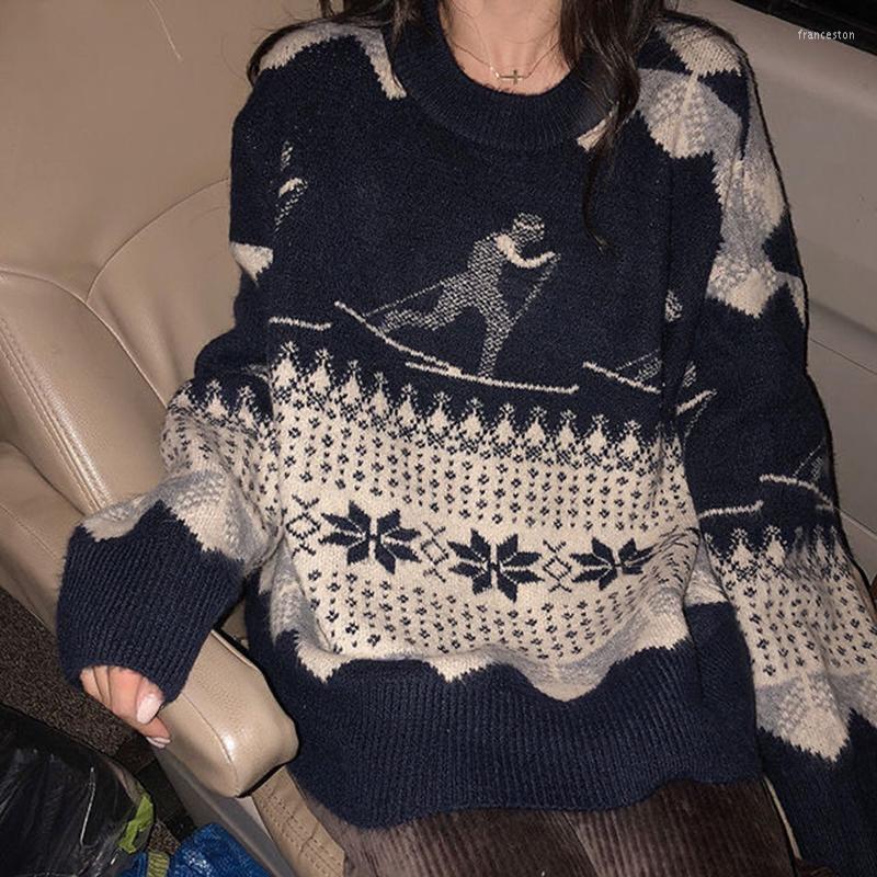 Women' Sweaters Autumn Winter Sweater Vintage Sense Loose Pullover Japanese Lazy Knit Woman 02-SW-zzksyl
Women' Sweaters Autumn Winter Sweater Vintage Sense Loose Pullover Japanese Lazy Knit Woman 02-SW-zzksyl
