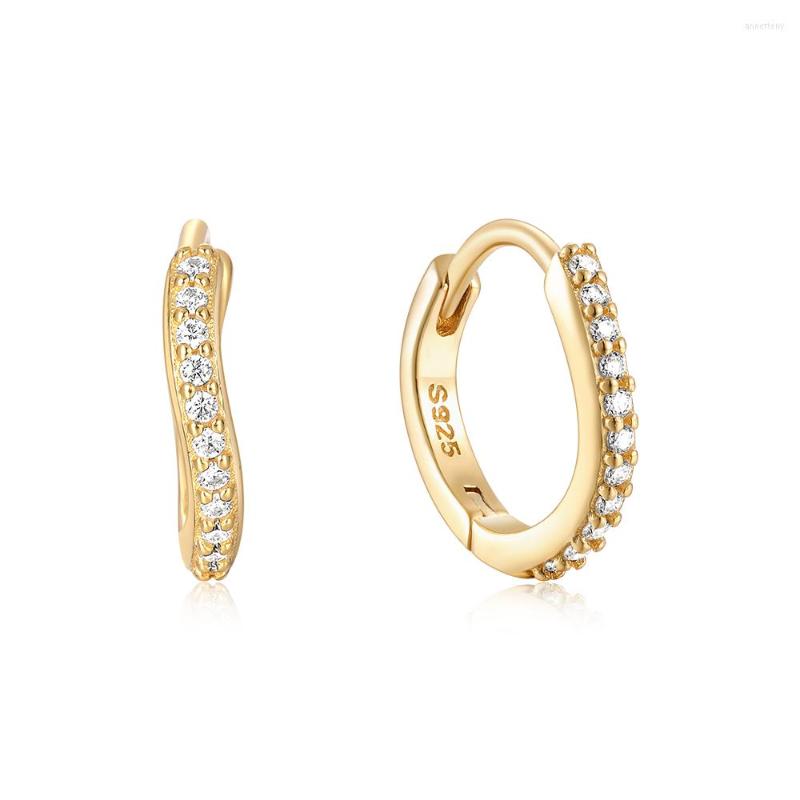 Hoop Earrings Simple Ins Style 925 Sterling Silver Earring Wavy Curved Moissanite Diamond Inlaid Classic Versatile Jewerly
Hoop Earrings Simple Ins Style 925 Sterling Silver Earring Wavy Curved Moissanite Diamond Inlaid Classic Versatile Jewerly
