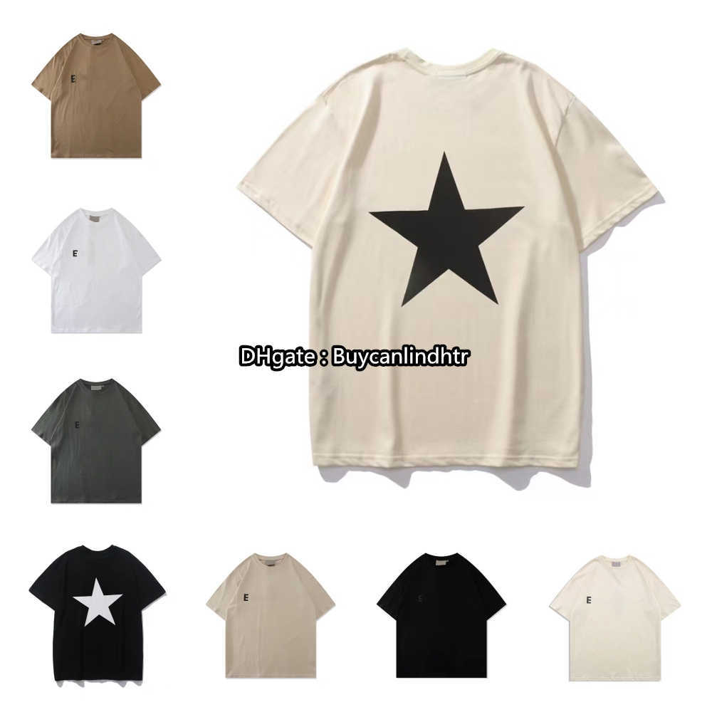 Mens T-Shirts Ess Tees Designer Shirt Men Women Laminated Print Short Sleeve Letter Loose Oversize Casual T-shirt, Orangered
Mens T-Shirts Ess Tees Designer Shirt Men Women Laminated Print Short Sleeve Letter Loose Oversize Casual T-shirt, Orangered