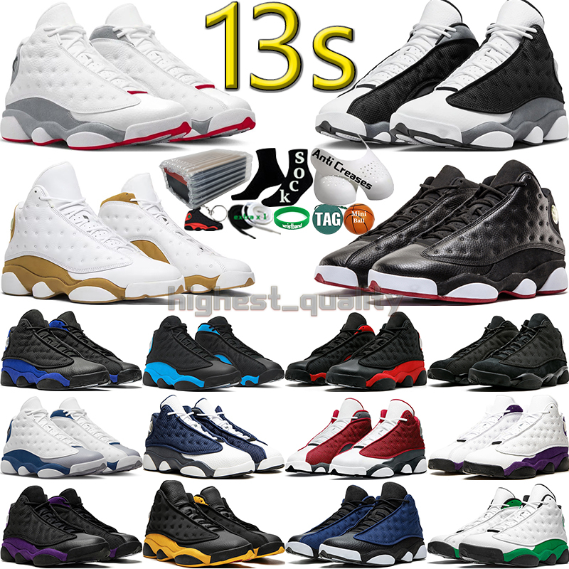 13s Men Basketball Shoes for Women 13 Black Flint Wheat Wolf Grey Playoffs Court Purple Lakers Brave French University Blue Bred Mens Womens Trainers Sports Sneakers, Color-48
13s Men Basketball Shoes for Women 13 Black Flint Wheat Wolf Grey Playoffs Court Purple Lakers Brave French University Blue Bred Mens Womens Trainers Sports Sneakers, Color-48