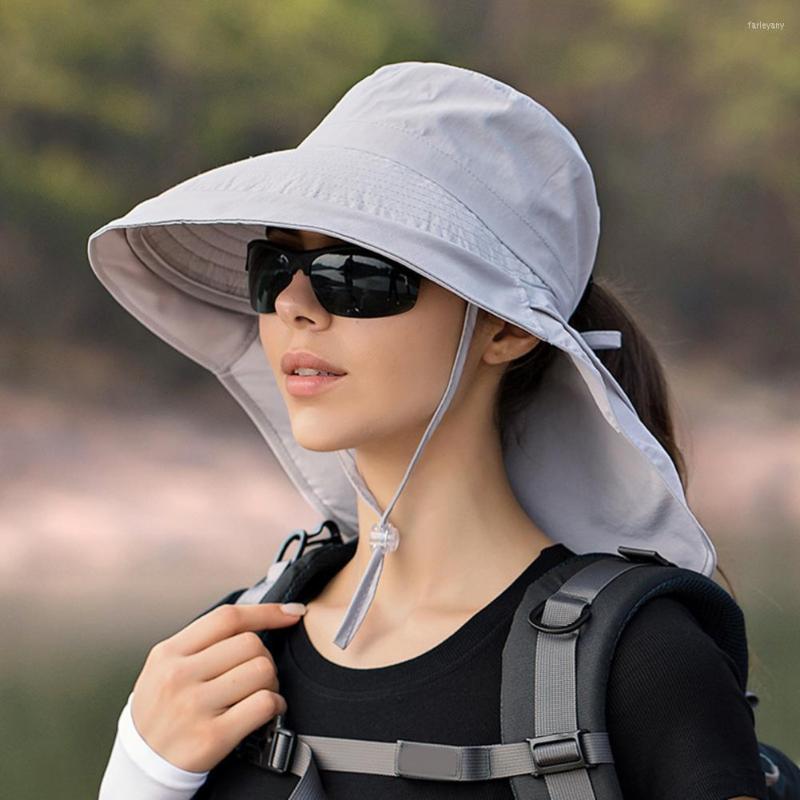 Wide Brim Hats Foldable Trendy Lady Summer Sunshade Bucket Hat Neck Protection Fisherman Solid Color Fashion Accessories, Black
Wide Brim Hats Foldable Trendy Lady Summer Sunshade Bucket Hat Neck Protection Fisherman Solid Color Fashion Accessories, Black