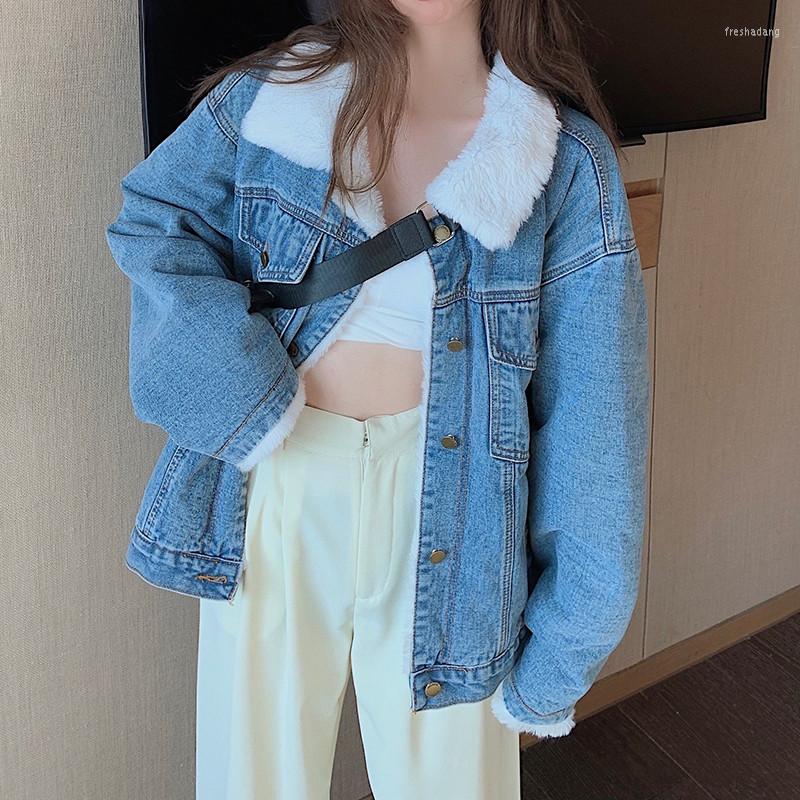 Women's Jackets Office Lady Casual Plus Size Long Sleeve Denim Short Jacket Women Single Breasted Turn-Down Collar Vintage Solid Color Tops, Blue
Women's Jackets Office Lady Casual Plus Size Long Sleeve Denim Short Jacket Women Single Breasted Turn-Down Collar Vintage Solid Color Tops, Blue