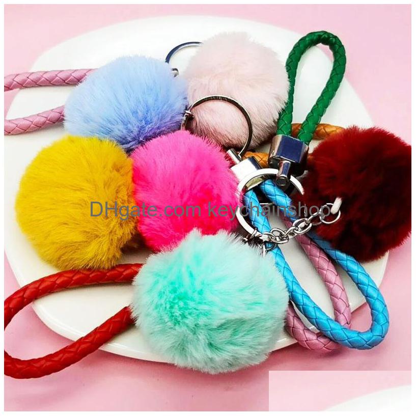 Key Rings Braided Rope Keychain Colorf Hairball Ring Pendant Festive Vacation Fashion Accessories Backpack Decorative Gift Drop Deli Dhc3E
Key Rings Braided Rope Keychain Colorf Hairball Ring Pendant Festive Vacation Fashion Accessories Backpack Decorative Gift Drop Deli Dhc3E