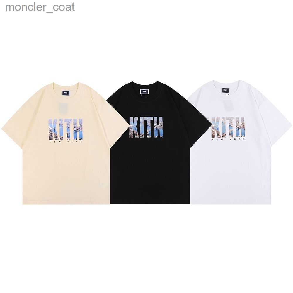 Men' T-shirts Niche Trendy Brand Kith New Tork Landmark York Limited Short Sleeved T-shirt for Both Men and Women, Black 8005
Men' T-shirts Niche Trendy Brand Kith New Tork Landmark York Limited Short Sleeved T-shirt for Both Men and Women, Black 8005