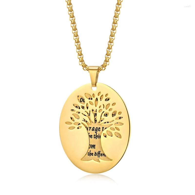 Pendant Necklaces Tree Of Life Prayer Oval Round Bible Scripture Stainless Steel Necklace For Woman Men Jewelry
Pendant Necklaces Tree Of Life Prayer Oval Round Bible Scripture Stainless Steel Necklace For Woman Men Jewelry