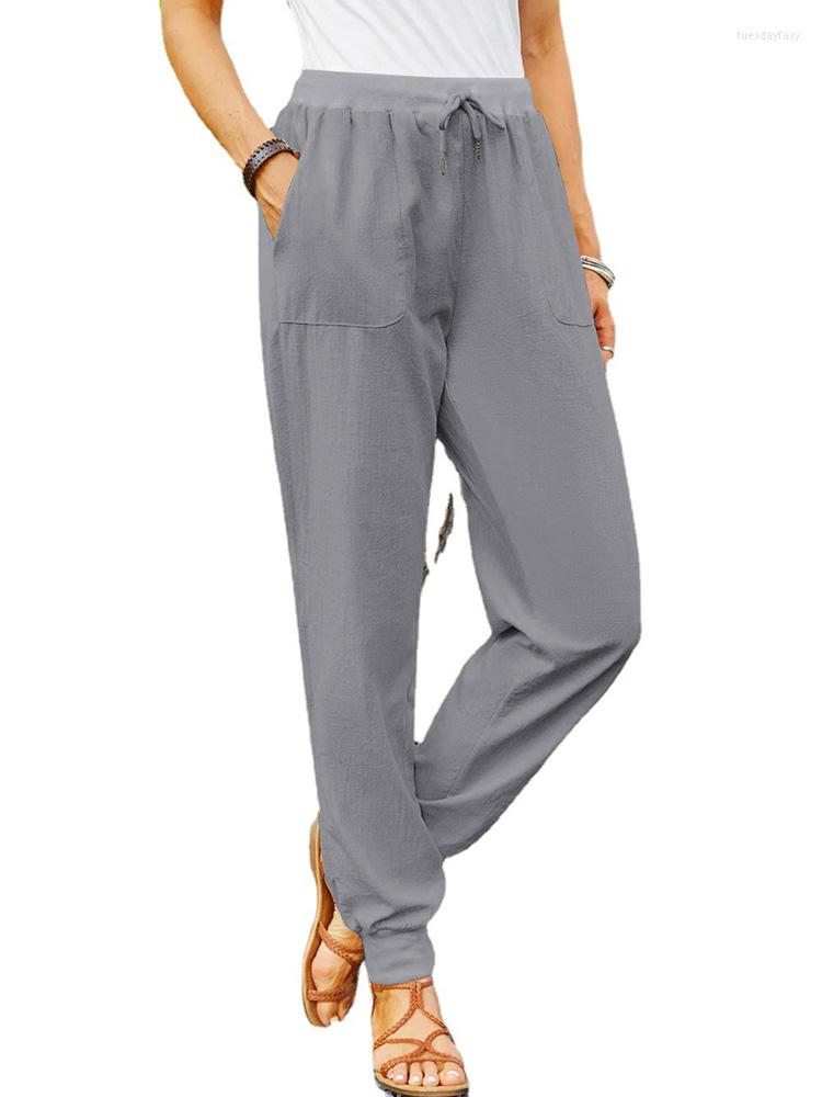 Women' Pants Elegant Solid Lace Up Waist Harem Female Casual Loose Trousers Spring Summer Cotton Linen Women Pant, Black
Women' Pants Elegant Solid Lace Up Waist Harem Female Casual Loose Trousers Spring Summer Cotton Linen Women Pant, Black