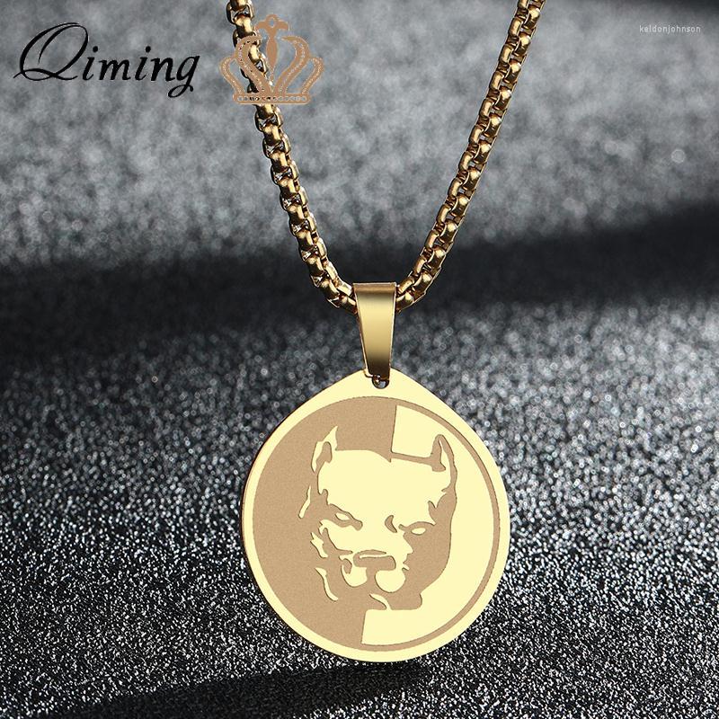 Pendant Necklaces Hip Hop Pit Bull Personal Necklace For Men Vintage Animal Pet Lover Stainless Steel Jewelry Punk Collar
Pendant Necklaces Hip Hop Pit Bull Personal Necklace For Men Vintage Animal Pet Lover Stainless Steel Jewelry Punk Collar