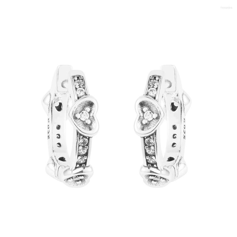 Hoop Earrings CKK Radiant Sparkling Hearts For Women Pendiente Plata 925 Sterling Silver Jewelry Boucle Oreille Femme Kolczyki
Hoop Earrings CKK Radiant Sparkling Hearts For Women Pendiente Plata 925 Sterling Silver Jewelry Boucle Oreille Femme Kolczyki