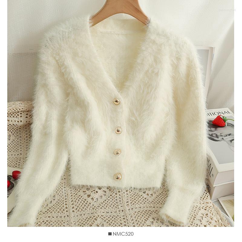 Women's Knits STVY Chic Fashion Women Sweaters Early Autumn V Neck Single Breasted Knitted Cargidan Solid Versatile Short Coat Top Mujer, Black
Women's Knits STVY Chic Fashion Women Sweaters Early Autumn V Neck Single Breasted Knitted Cargidan Solid Versatile Short Coat Top Mujer, Black