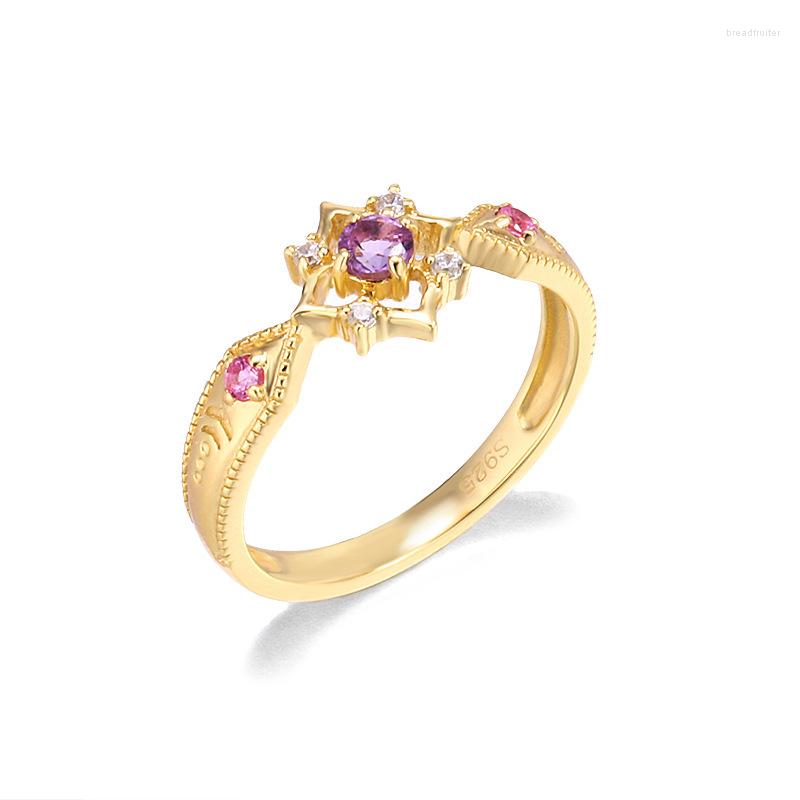 Cluster Rings Snow Country Princess Ann S925 Sterling Silver Amethyst For Women Female Fine Jewelry Sweet Wedding Engagemnet Gifts
Cluster Rings Snow Country Princess Ann S925 Sterling Silver Amethyst For Women Female Fine Jewelry Sweet Wedding Engagemnet Gifts