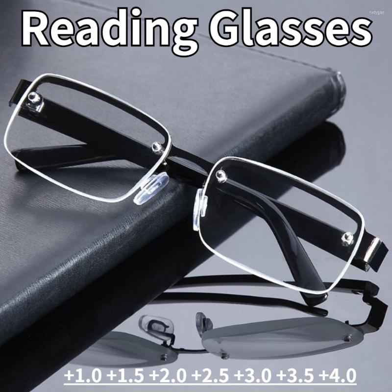 Sunglasses FG Retro Rimless Crystal Ultra Light Presbyopic Glasses HD Anti Blue Comfortable Reading 100- 400
Sunglasses FG Retro Rimless Crystal Ultra Light Presbyopic Glasses HD Anti Blue Comfortable Reading 100- 400