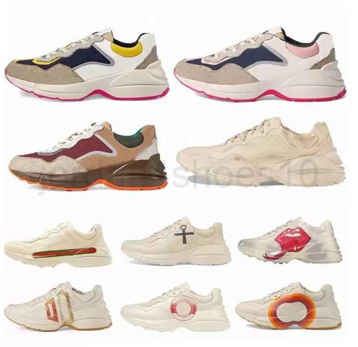 Top Quality Casual Shoes Luxurys Designers Shoes Rhyton Sneakers Beige Men Trainers Vintage Comfortable Wear-resistant and Breathable Increase 5.0, Color 20
Top Quality Casual Shoes Luxurys Designers Shoes Rhyton Sneakers Beige Men Trainers Vintage Comfortable Wear-resistant and Breathable Increase 5.0, Color 20