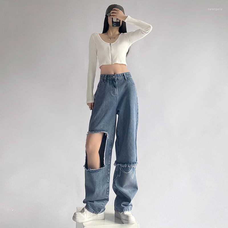 Women's Jeans NELLARGEL Y2k Korean Fashion Hole Baggy Pants 2023 Women 2000s Clothes Low Rise Ripped Vintage Wide Leg Denim, Blue
Women's Jeans NELLARGEL Y2k Korean Fashion Hole Baggy Pants 2023 Women 2000s Clothes Low Rise Ripped Vintage Wide Leg Denim, Blue