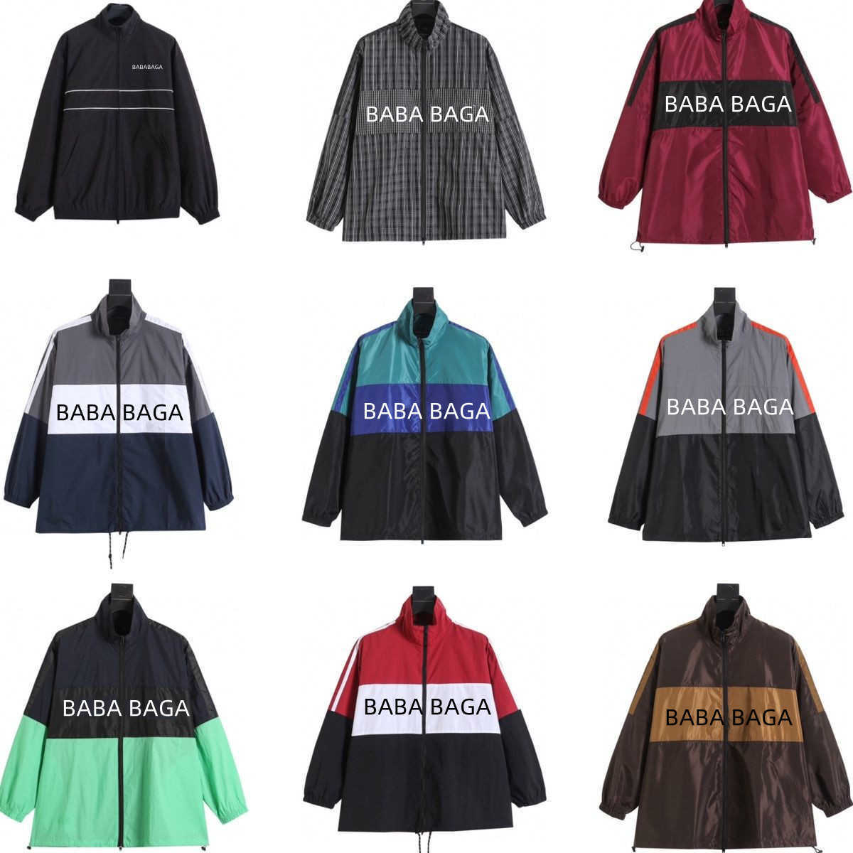 High version designer jacket Fashion Brand coat Autumn Winter Paris New Classic Alphabet Splice Casual Loose Sweatshirt for Men WomenOutdoor windbreaker
High version designer jacket Fashion Brand coat Autumn Winter Paris New Classic Alphabet Splice Casual Loose Sweatshirt for Men WomenOutdoor windbreaker