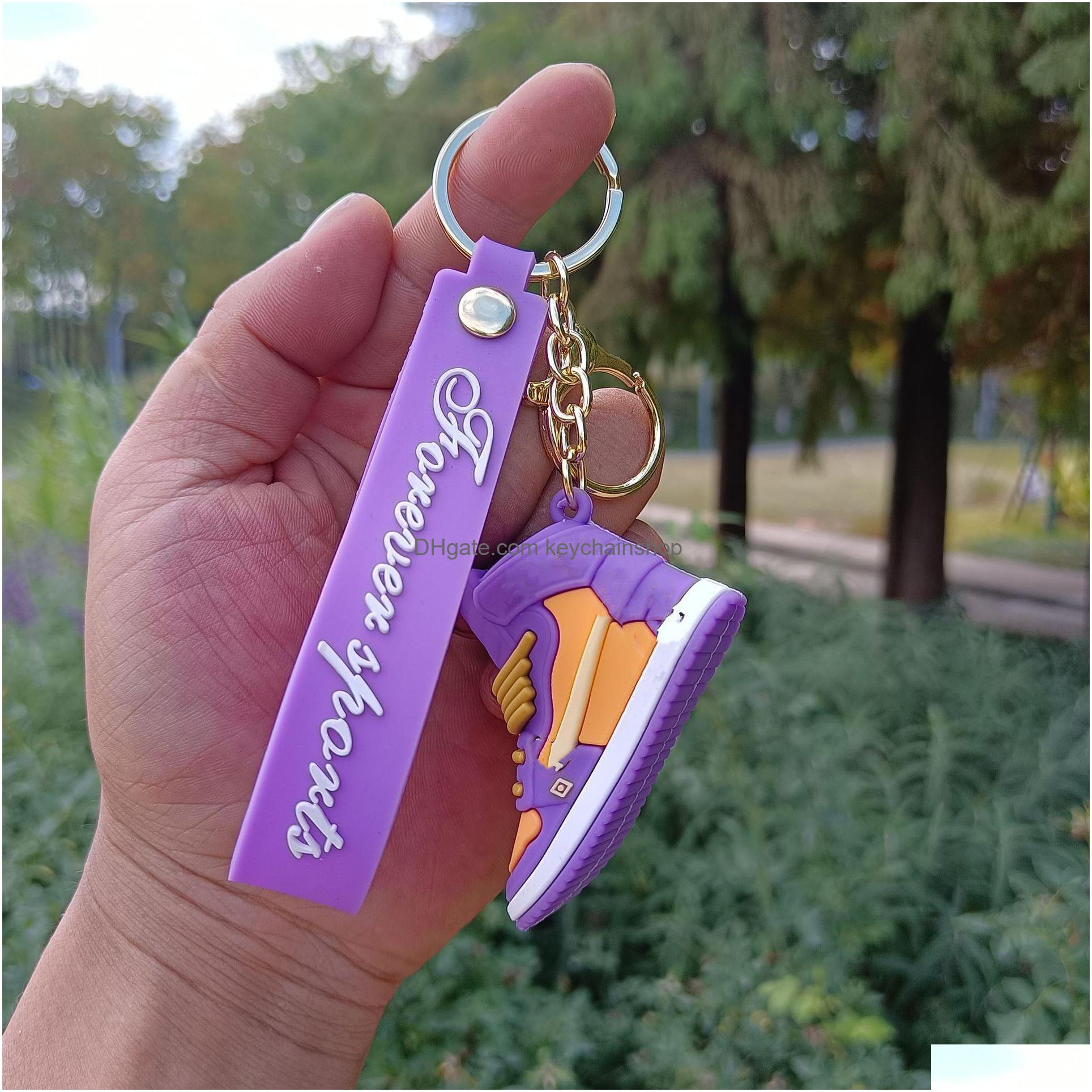 Key Rings Creative Mini Pvc Sneakers Keychains Birthday Party Gifts For Boys Girls Keychain Handbag Decoration Basketball Shoe Ring Dhusk
Key Rings Creative Mini Pvc Sneakers Keychains Birthday Party Gifts For Boys Girls Keychain Handbag Decoration Basketball Shoe Ring Dhusk