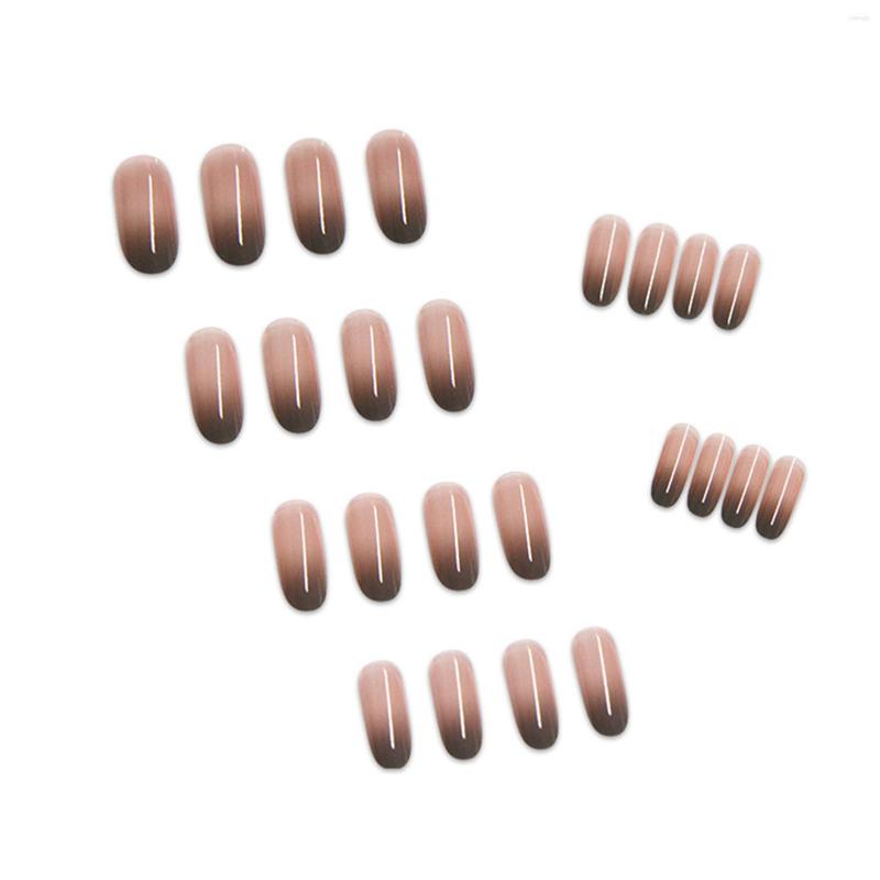 False Nails 24pcs Gray Pink Gradients Wear Long Paragraph Fashion Manicure Patch Save Time Wearable Nail Tips, Picture shown
False Nails 24pcs Gray Pink Gradients Wear Long Paragraph Fashion Manicure Patch Save Time Wearable Nail Tips, Picture shown