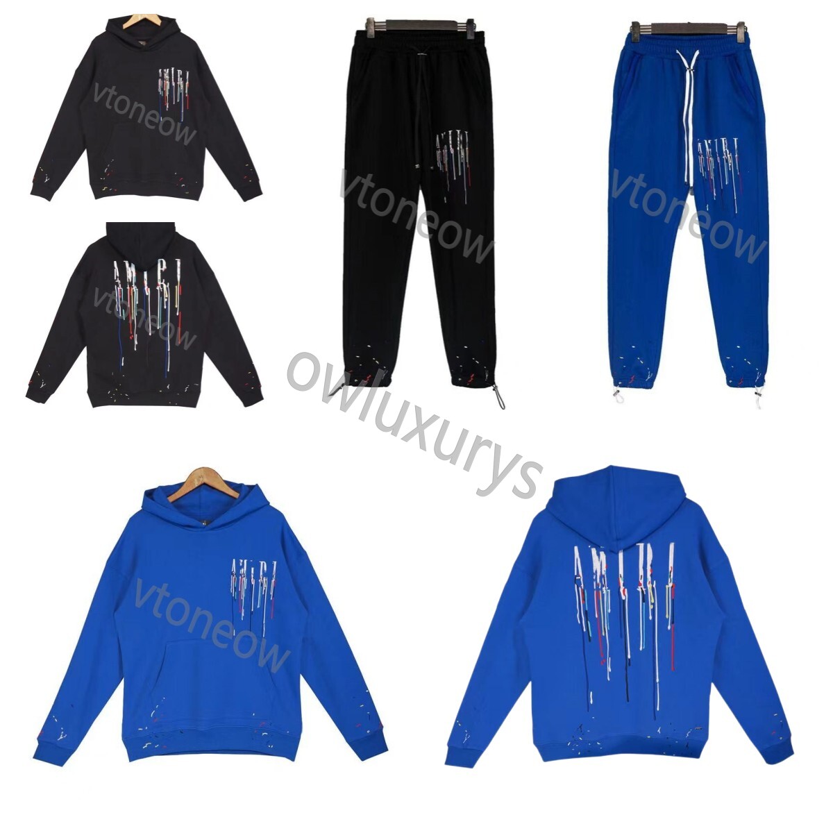 Mens Designer Hoodies Sweatshirts Hoodie Hooded Logo Print Sweatpants Trend Letter Splashing Ink Dripping Jogger Men Tracksuit, The same as original
Mens Designer Hoodies Sweatshirts Hoodie Hooded Logo Print Sweatpants Trend Letter Splashing Ink Dripping Jogger Men Tracksuit, The same as original