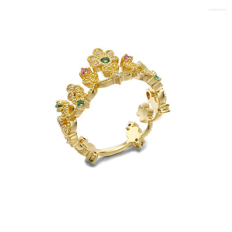 Cluster Rings Baroque Big Crown 925 Silver Ring Female Profusion Color Zircon European And American Wind Act The Role Ofing Is Tasted
Cluster Rings Baroque Big Crown 925 Silver Ring Female Profusion Color Zircon European And American Wind Act The Role Ofing Is Tasted