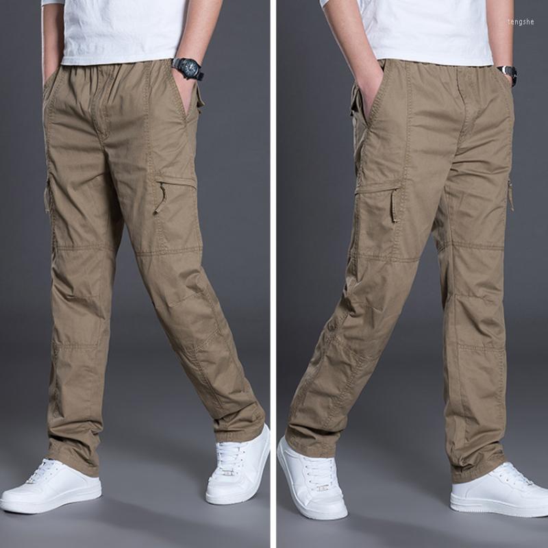 Men's Pants Cotton Cargo Men 2023 Spring Straight Work Casual Loose Overalls Multi Pockets Plus Size 6XL Long Trousers For Man, Yellow
Men's Pants Cotton Cargo Men 2023 Spring Straight Work Casual Loose Overalls Multi Pockets Plus Size 6XL Long Trousers For Man, Yellow