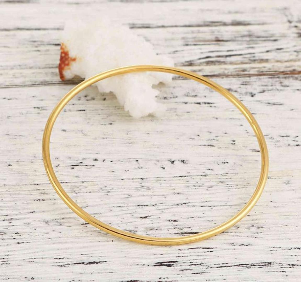 Fashion Bangle Gold Color Round Bracelets for Women Bracelet on Hand Wrist Stainless Stee Jewelry Accessory Gift 1 Piece9441647
Fashion Bangle Gold Color Round Bracelets for Women Bracelet on Hand Wrist Stainless Stee Jewelry Accessory Gift 1 Piece9441647