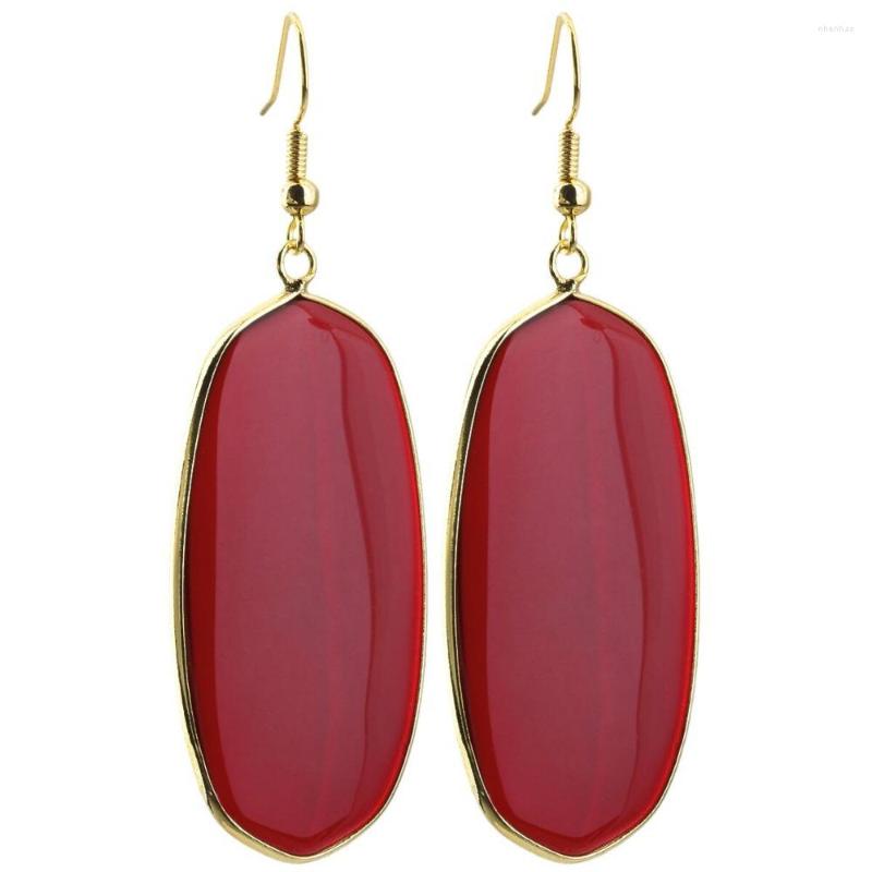 Dangle Earrings TUMBEELLUWA Red Crystal Glass Oval Drop Charm Gold Color Hooking Jewelry For Women
Dangle Earrings TUMBEELLUWA Red Crystal Glass Oval Drop Charm Gold Color Hooking Jewelry For Women