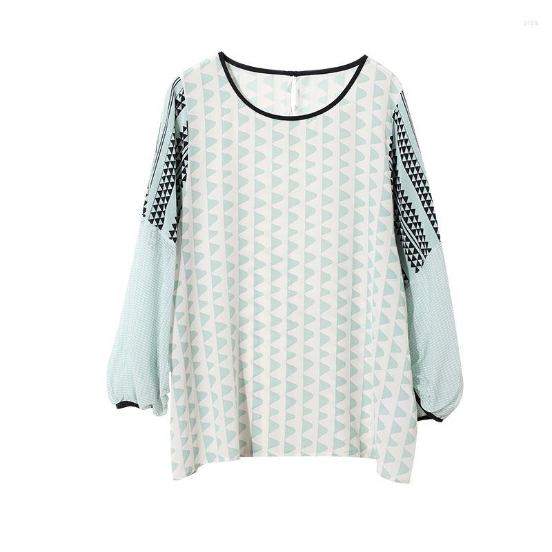 Women's Polos Fashion Loose Printed Chiffon Lantern Sleeve Top For Women's Spring Casual Pleated Patchwork Pullover Korean Version Shirt, Picture color
Women's Polos Fashion Loose Printed Chiffon Lantern Sleeve Top For Women's Spring Casual Pleated Patchwork Pullover Korean Version Shirt, Picture color