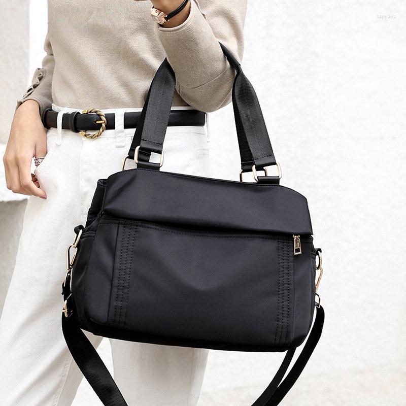 Evening Bags 2023 Women's Shoulder Top-Handle High Quality Nylon Ladies Leisure Totes Crossbody Bag Female Handbags Bolsas, Black
Evening Bags 2023 Women's Shoulder Top-Handle High Quality Nylon Ladies Leisure Totes Crossbody Bag Female Handbags Bolsas, Black
