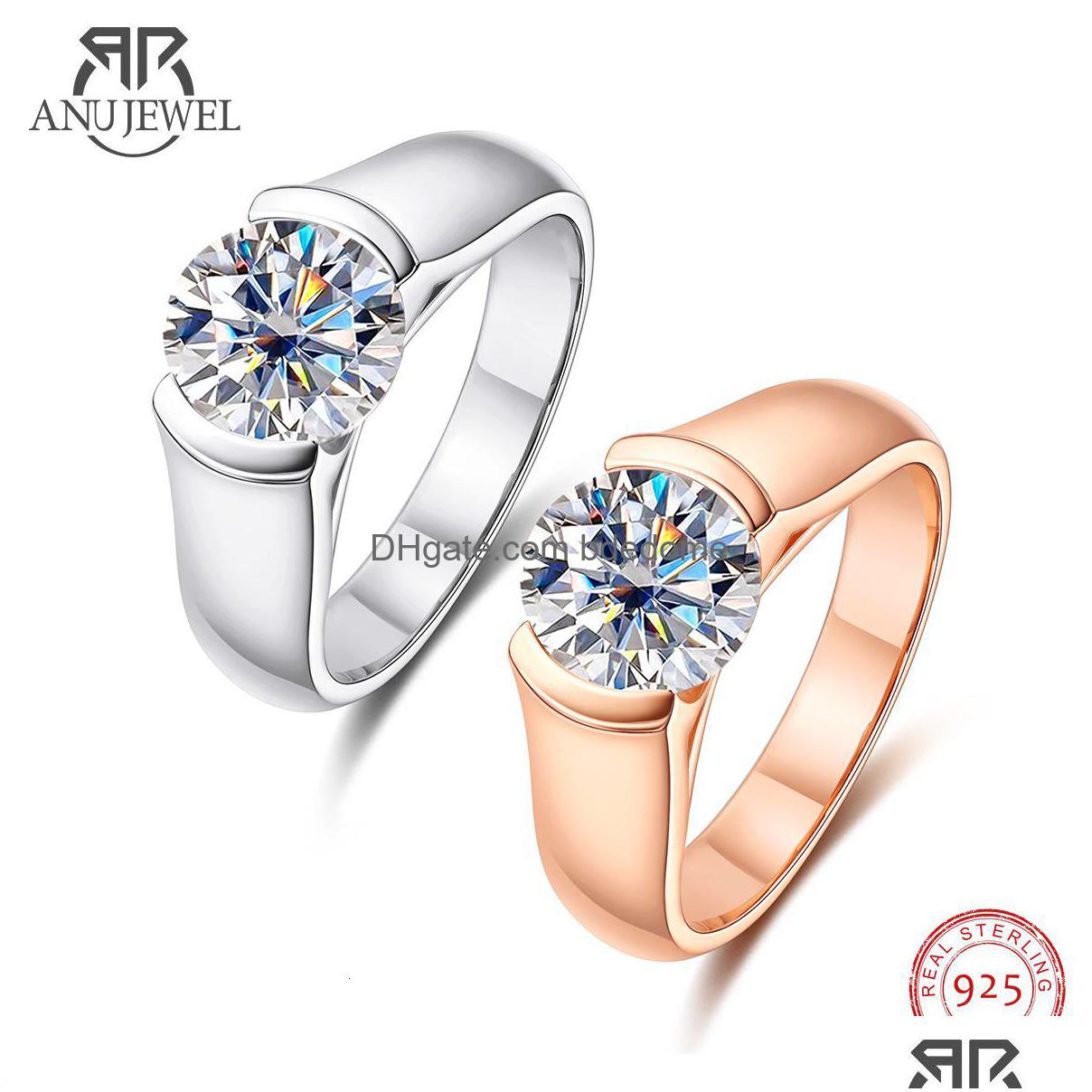 Rings Anujewel 2Ct D Color Diamond 18K Rose Gold Plated Solitaire Woman Man Jewelry Wholesale 230330 Drop Delivery Ring Dhilj
Rings Anujewel 2Ct D Color Diamond 18K Rose Gold Plated Solitaire Woman Man Jewelry Wholesale 230330 Drop Delivery Ring Dhilj
