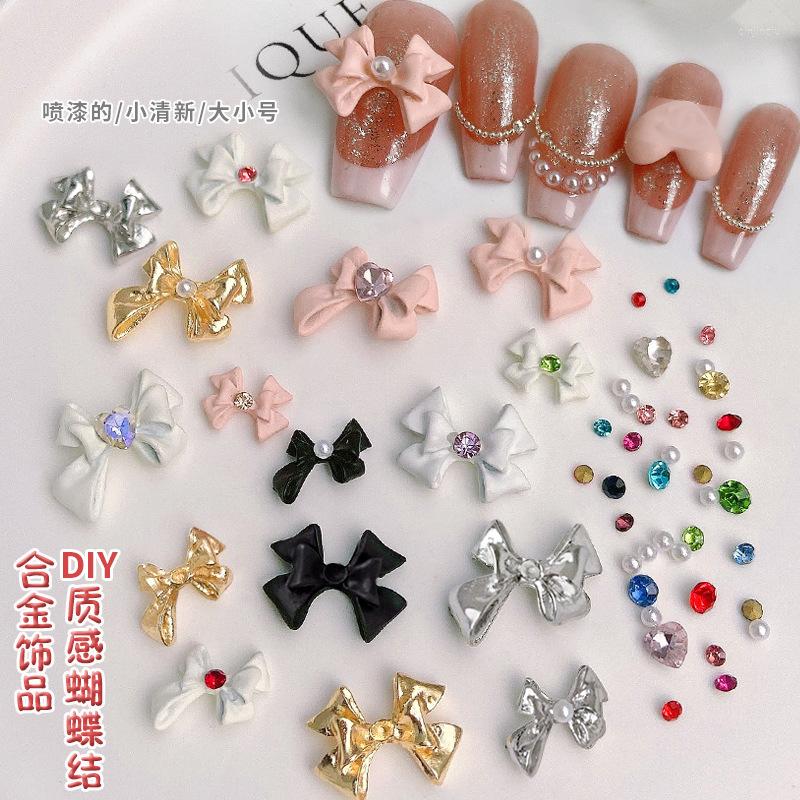 Nail Art Decorations 5pcs/lot Mesh Red Enhancement Bow Knots Alloy Ornaments Pink Love Matte Pearl Rhinestone Stick Accessories
Nail Art Decorations 5pcs/lot Mesh Red Enhancement Bow Knots Alloy Ornaments Pink Love Matte Pearl Rhinestone Stick Accessories
