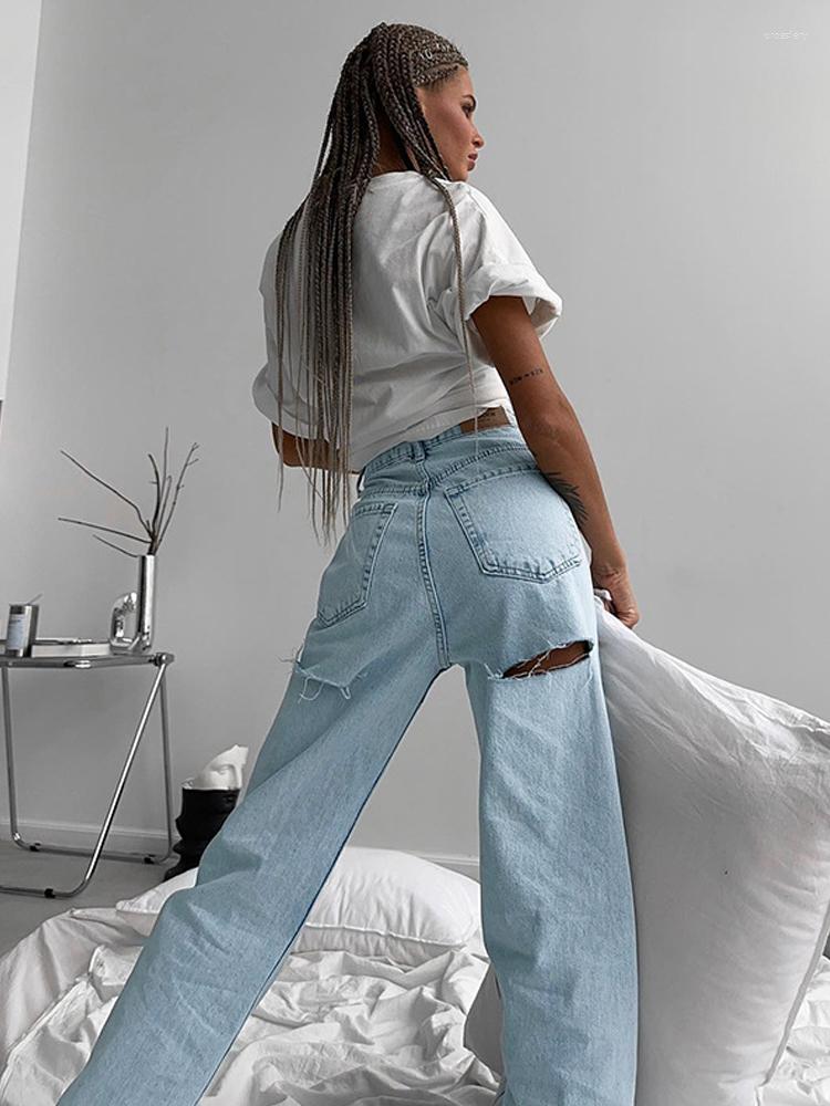 Women' Jeans Women' High Waist Wide Leg Pants Casual Ripped Denim Trousers Women 2023 Summer Fashion Blue All-match Street Straig, Blue jeans
Women' Jeans Women' High Waist Wide Leg Pants Casual Ripped Denim Trousers Women 2023 Summer Fashion Blue All-match Street Straig, Blue jeans