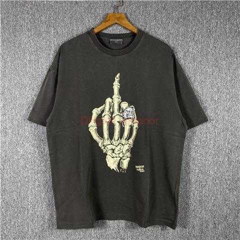 Designer Fashion Clothing Tees Tshirt American High Street Galleryes Depts Gilded Letter Skull Hand Bone Print Round Neck Short Sleeve Tshirt Mens Loose Tops for sal, Gray
Designer Fashion Clothing Tees Tshirt American High Street Galleryes Depts Gilded Letter Skull Hand Bone Print Round Neck Short Sleeve Tshirt Mens Loose Tops for sal, Gray
