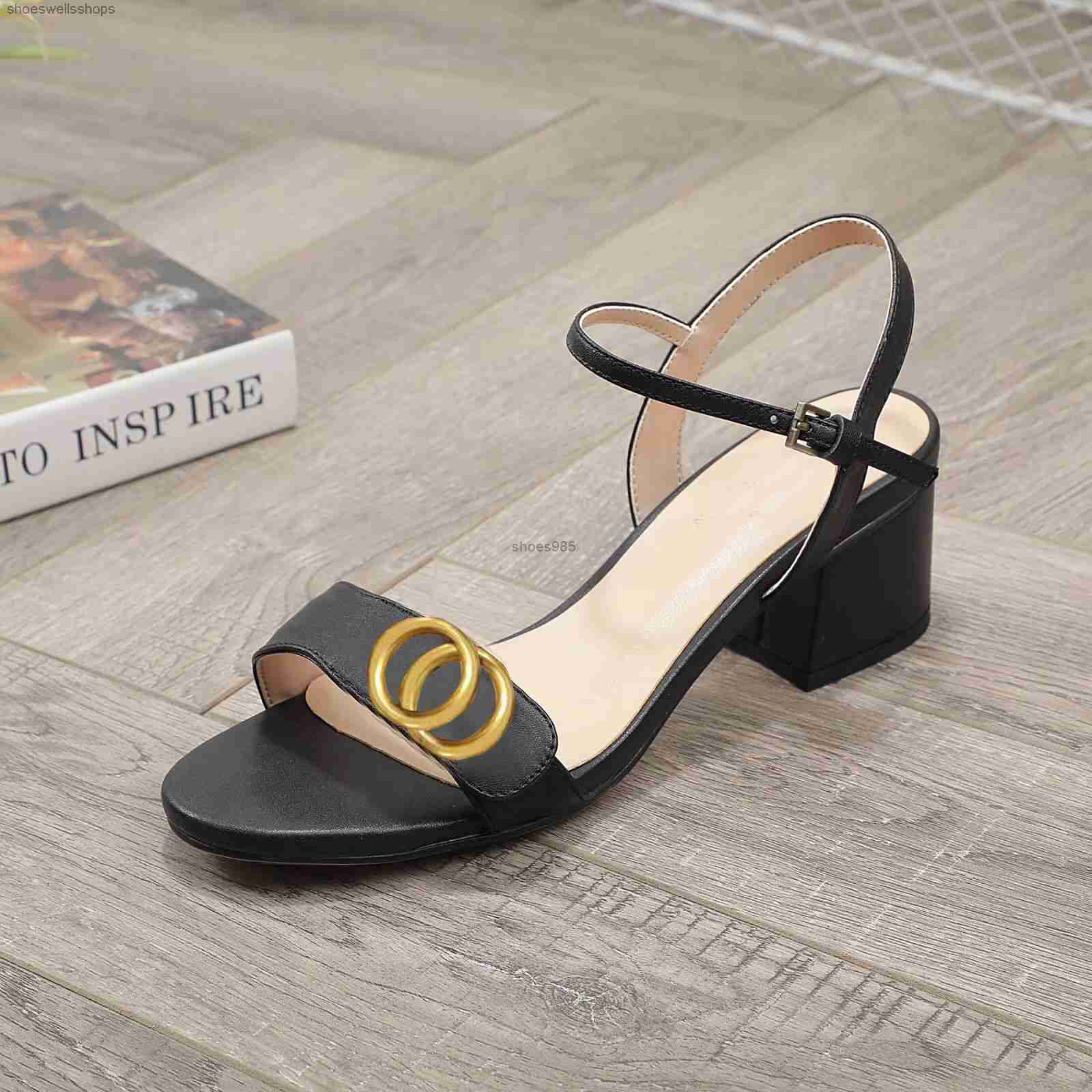 Designers Sandals Classic High Heel Party Fashion Leather Ladies Work Shoes Sexy High Heels Ladies Metal Belt Buckle Chunky Heel Women's, Coffee color
Designers Sandals Classic High Heel Party Fashion Leather Ladies Work Shoes Sexy High Heels Ladies Metal Belt Buckle Chunky Heel Women's, Coffee color
